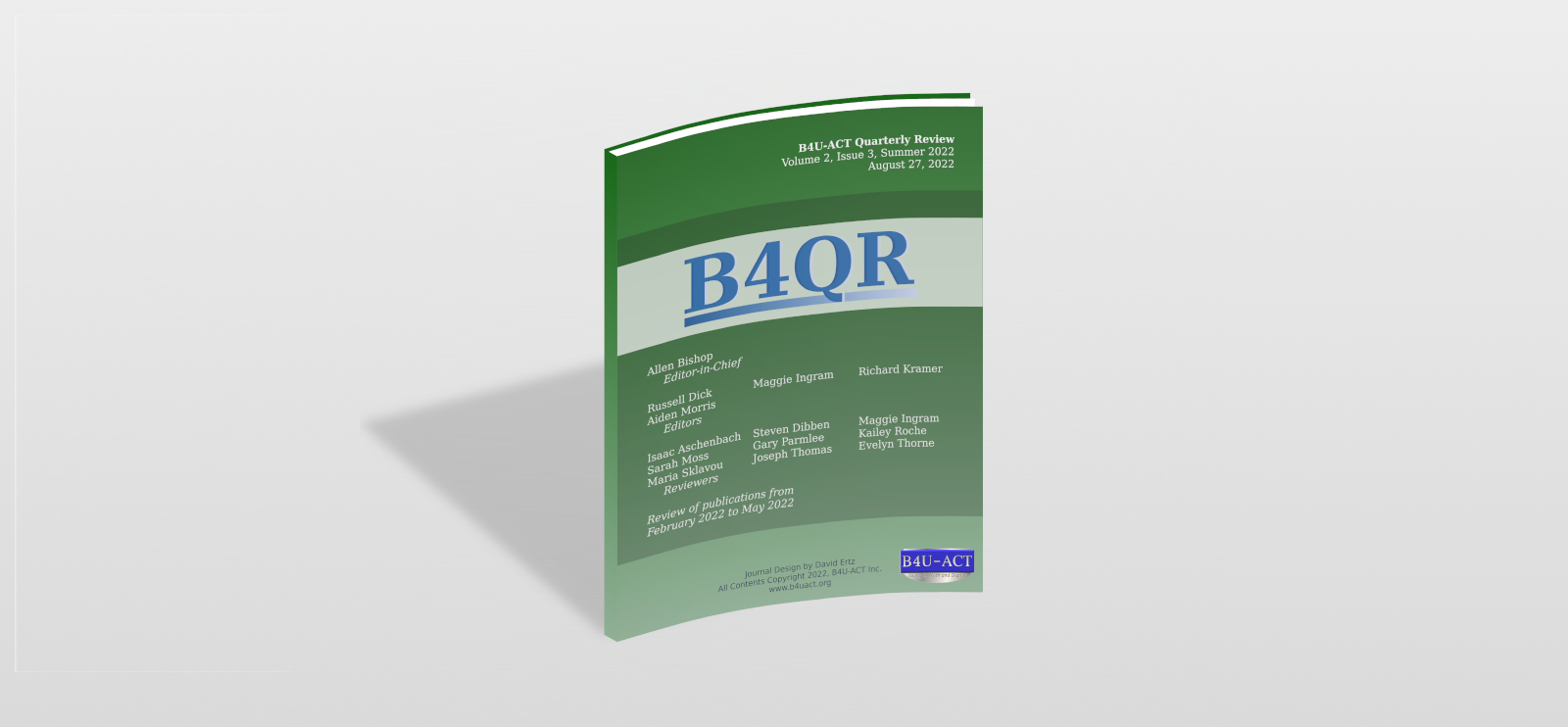 B4qr volume 2 issue 3 out now b4u act